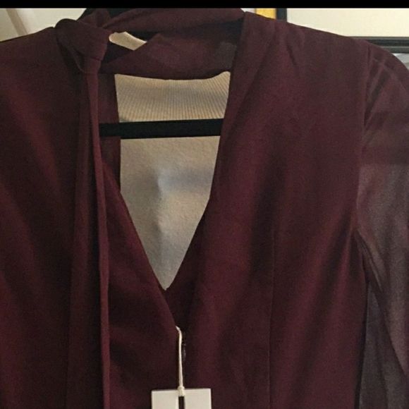 C/Meo Autonomy Long Sleeve full Length Dress - Picture 7 of 7